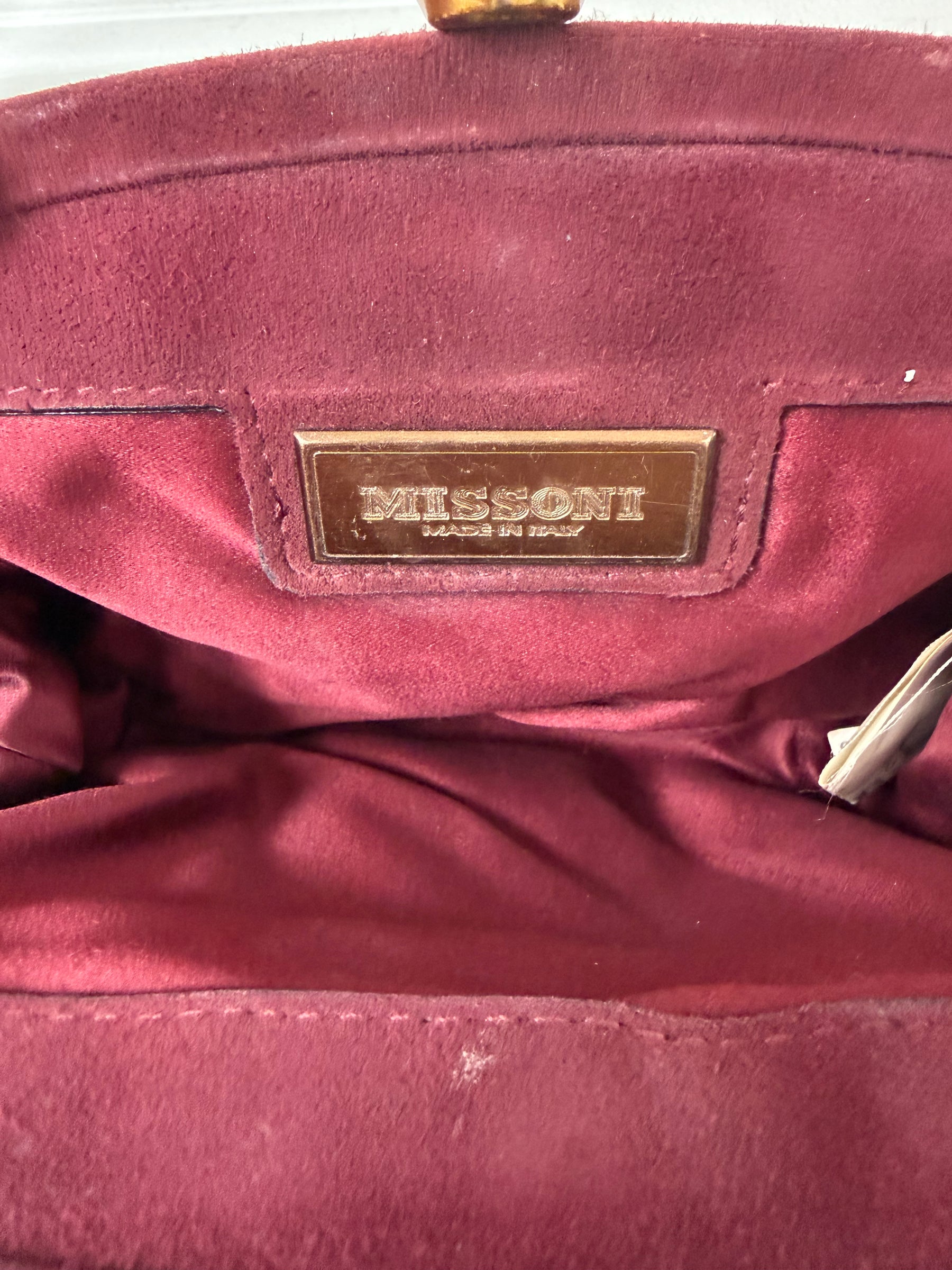 Missoni Jacquared Multi Collour Pouch