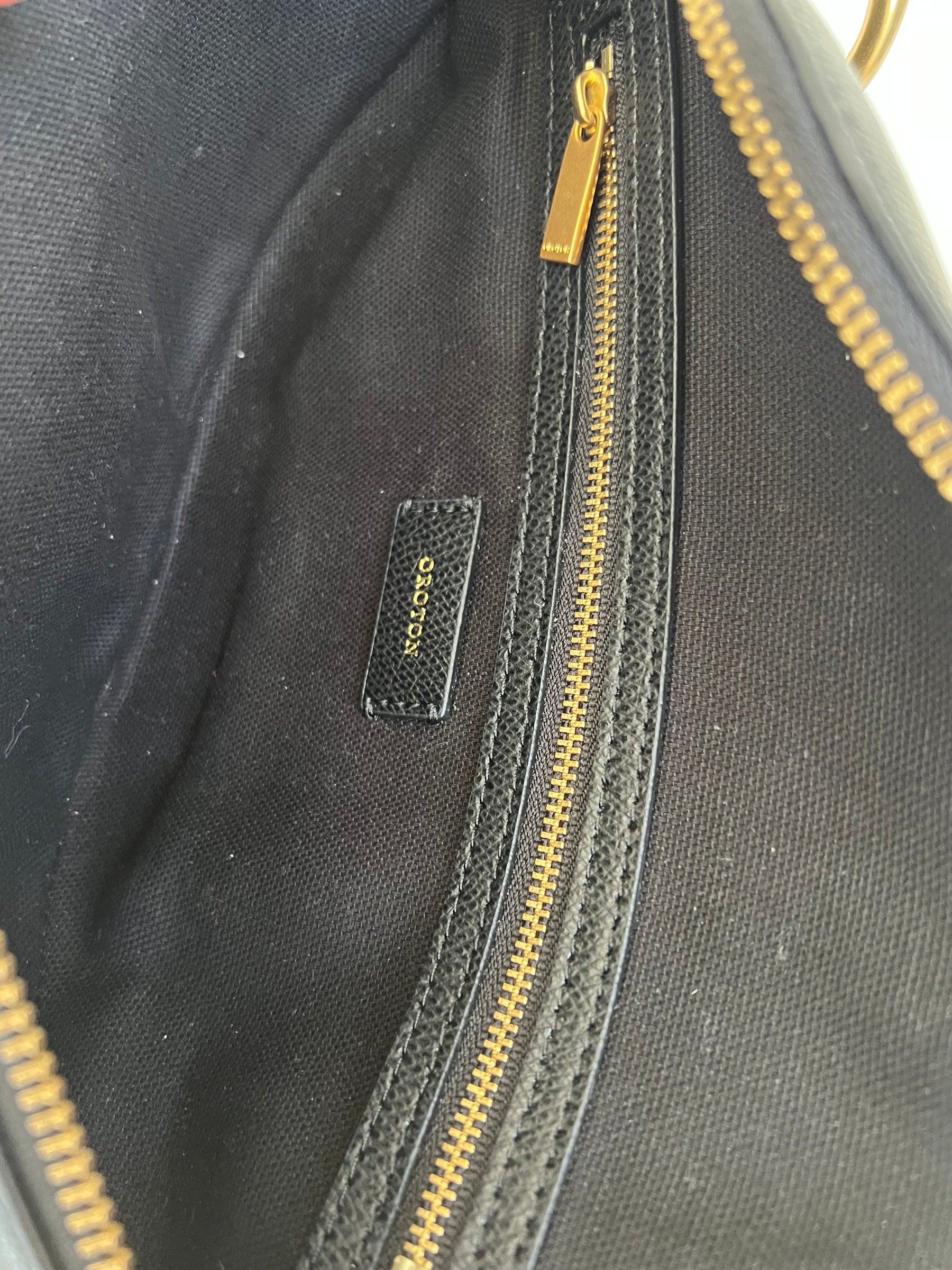 Oroton Black Belt Bag