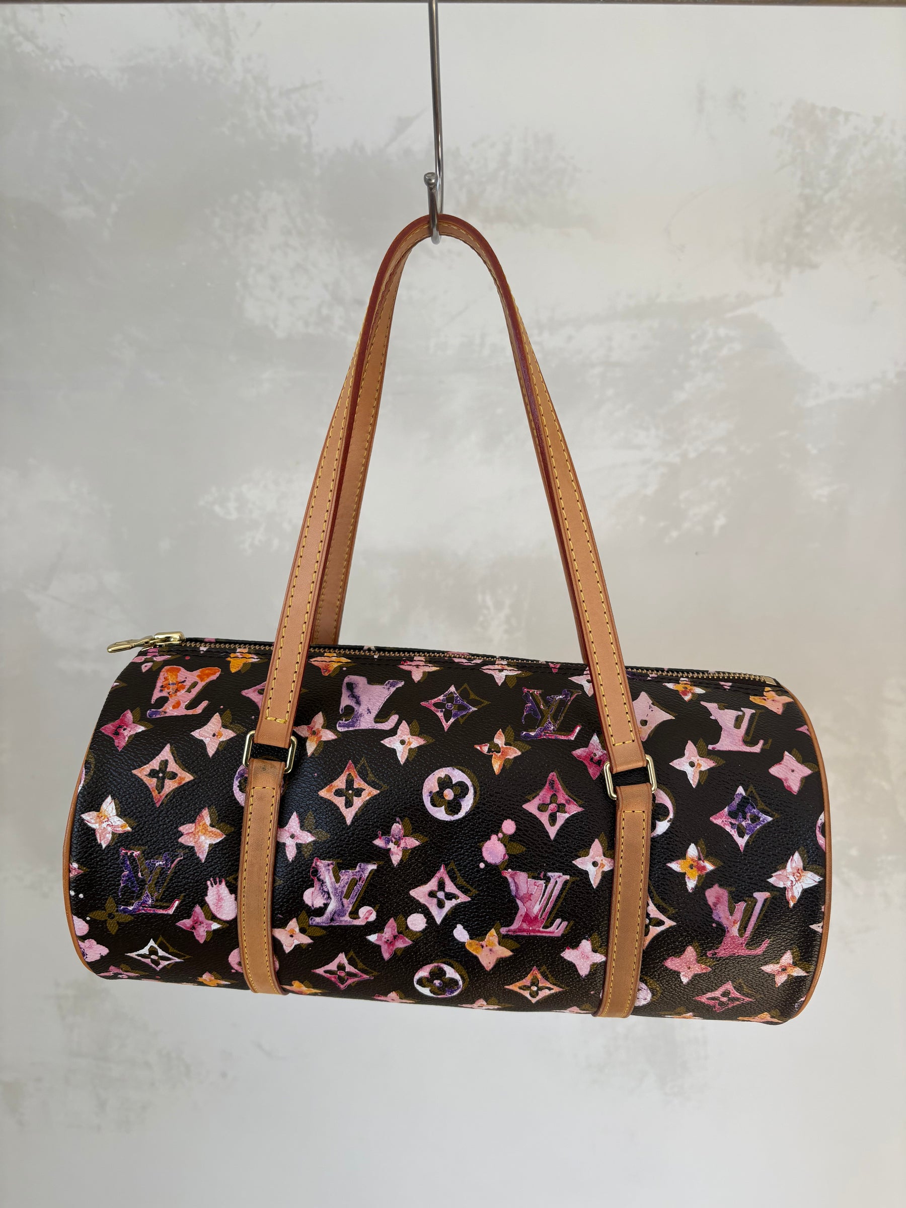 Louis Vuitton x Richard Prince Monogram Water Colour Papillon Bag