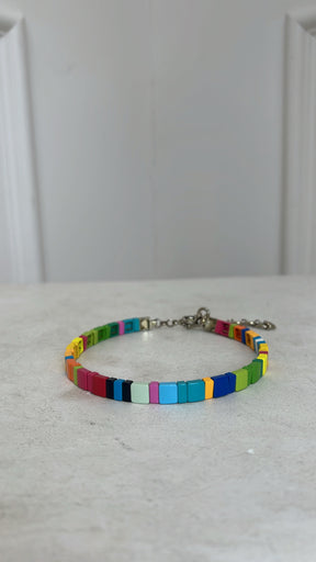 Roxanne Assoulin Rainbow Brite Block Party Choker
