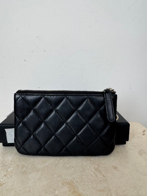 Chanel Quilted Leather Coin Purse