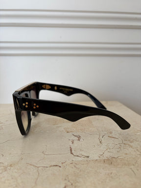 Jacques Marie Mage Selini Sunglasses Black Gold