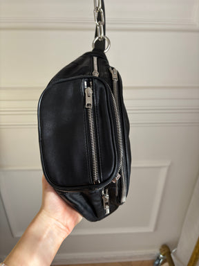 Alexander Wang Black Leather Bum Bag