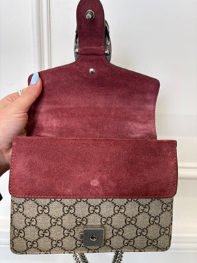 Gucci Blooms Dionysus Supreme Canvas Bag