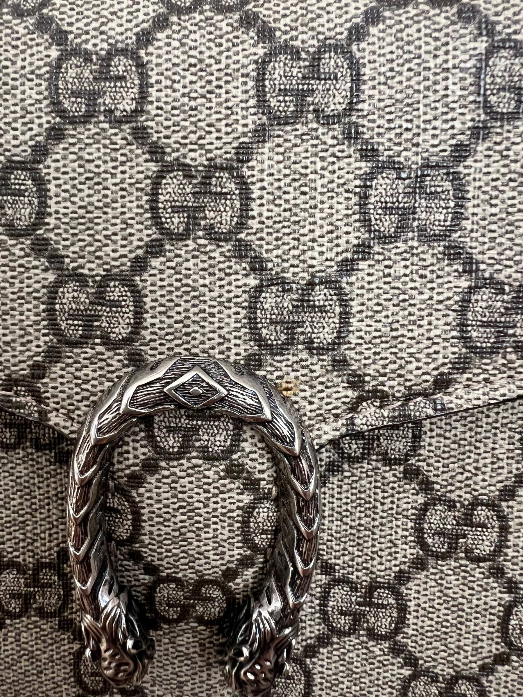 Gucci Dionysus GG Supreme Wallet on Chain