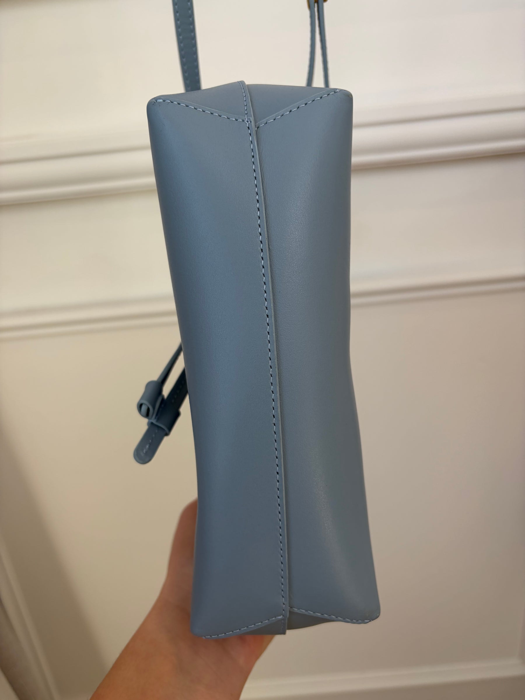 Mansur Gavriel Misty Blue Cross Body bag