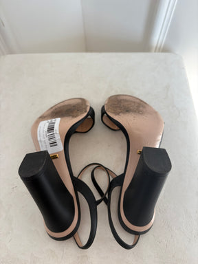 Gucci Marmont Sandals Black, 37.5