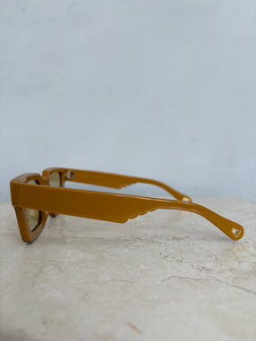 Lucy Folk Mustard Atlantis Sunglasses