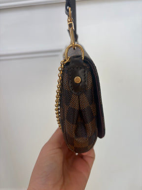 Louis Vuitton Favourite Cross Body MM Brown Damier Bag