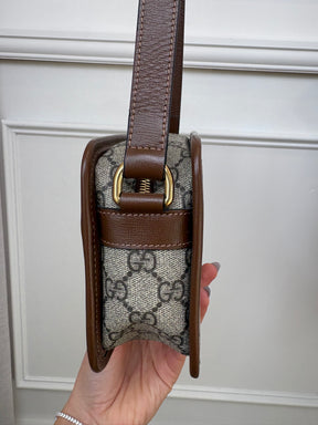 Gucci Monogram Coated Canvas Crossbody bag