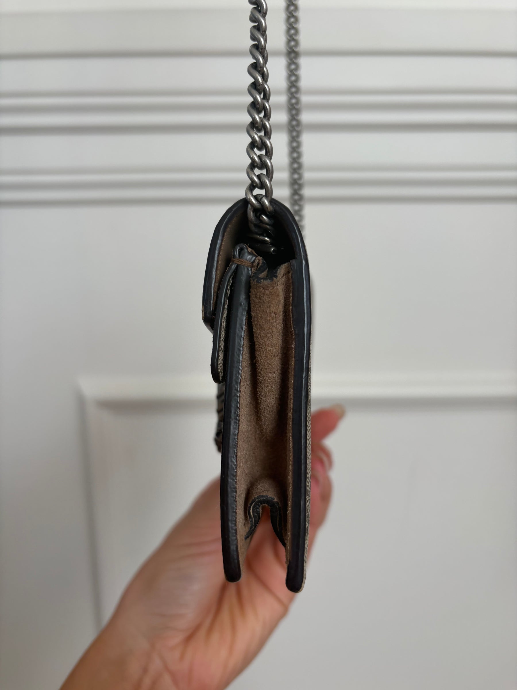 Gucci Dionysus Super Mini Chain Shoulder Crossbody Bag