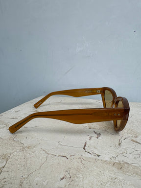 Oroton Orange Cat Eye Sunglasses
