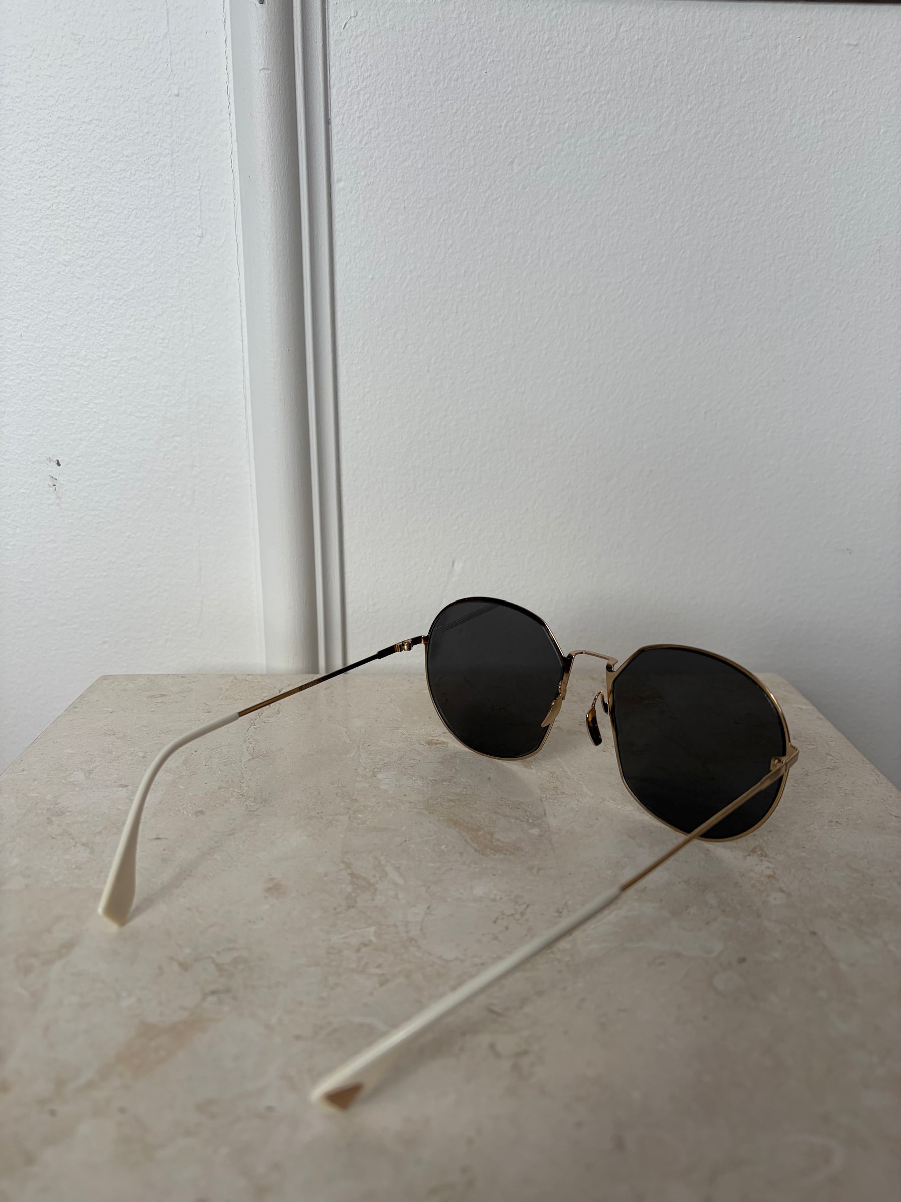 Fendi Gold Rimmed Sunglasses