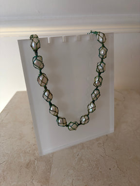 Lucy Folk Pearl Netted Pisces Choker
