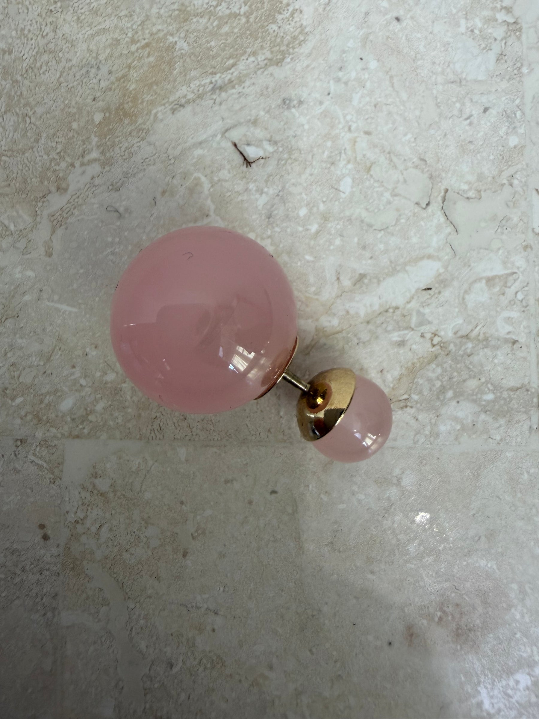 Dior Rose Quartz Triables Earrings