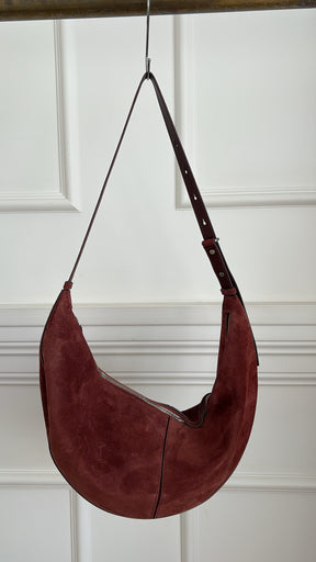 Proenza Schouler Rust Suede Hobo Slide Bag