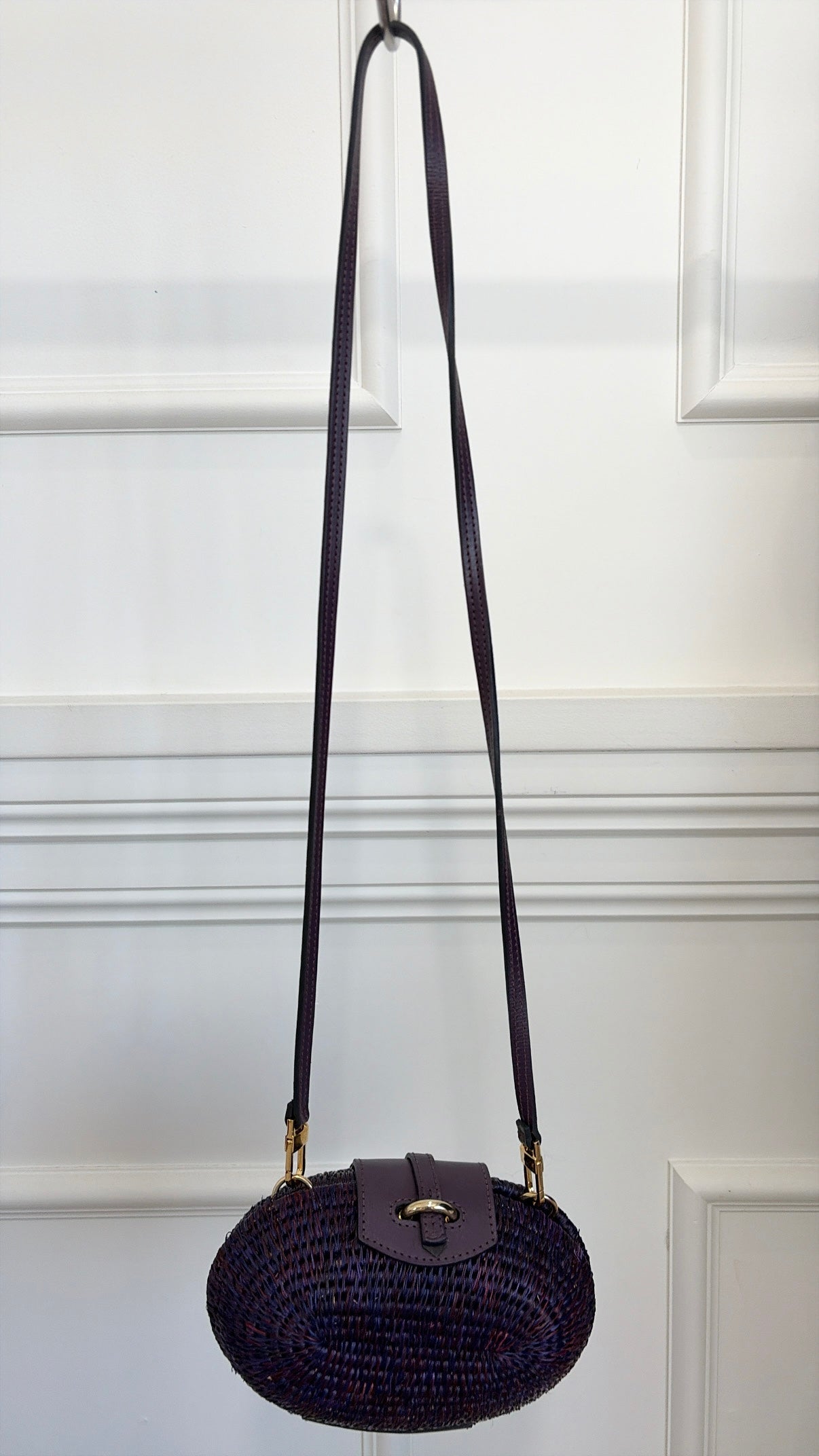 Khoko Basket Bag Purple