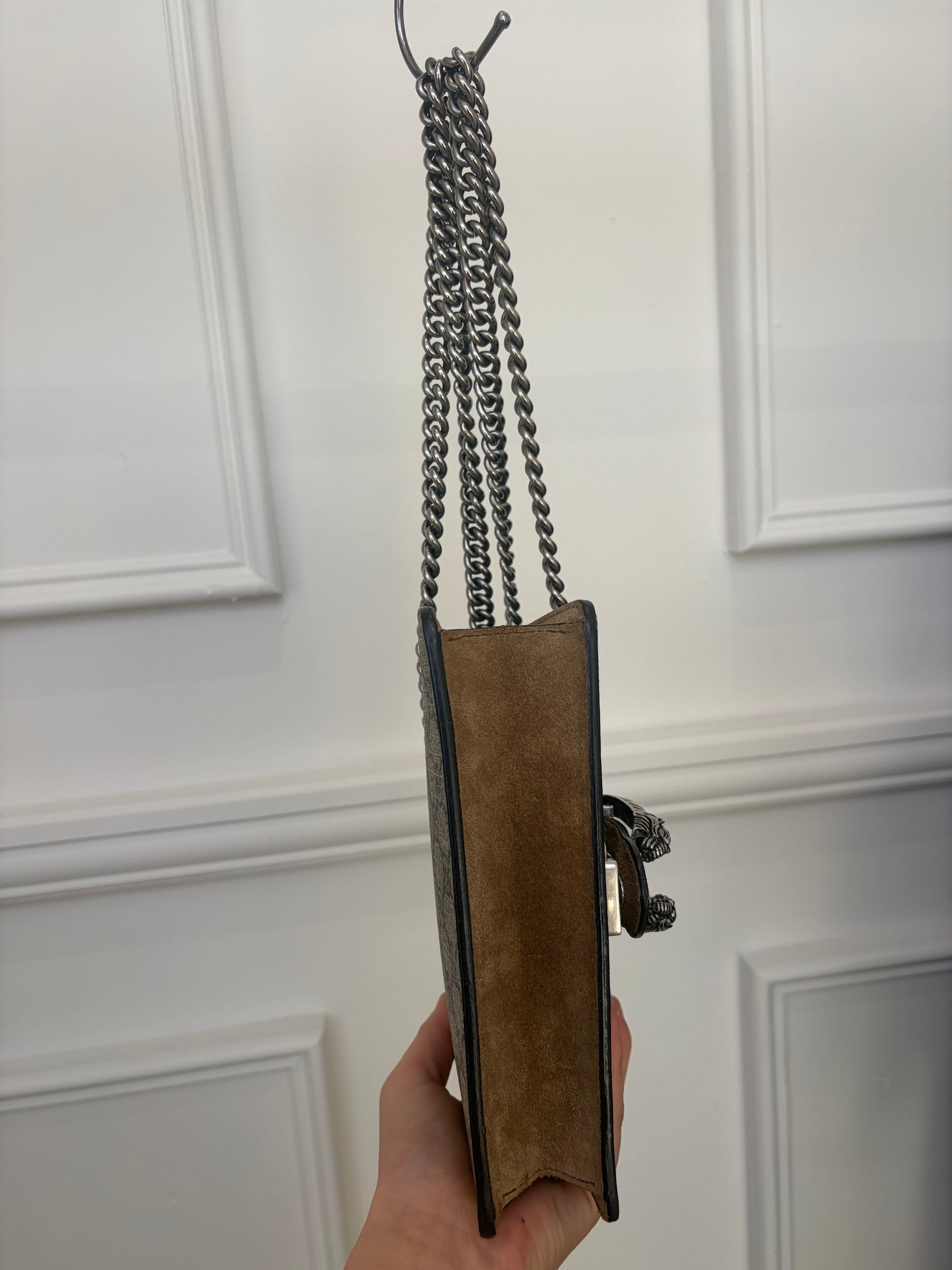 Gucci Monogram Dionysus Handbag