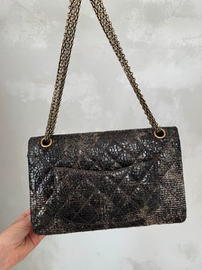 Chanel Paris Shanghai 2.55 Icons Double Flap Handbag