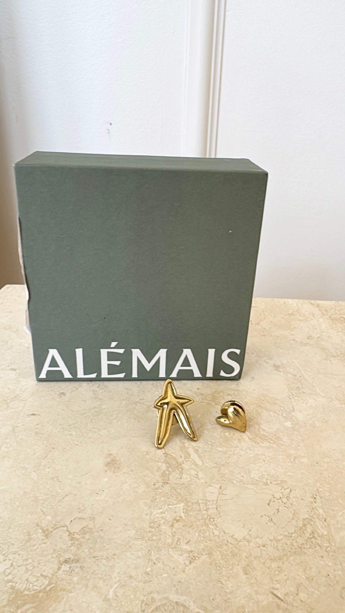 Alemais Gold Tone Earrings