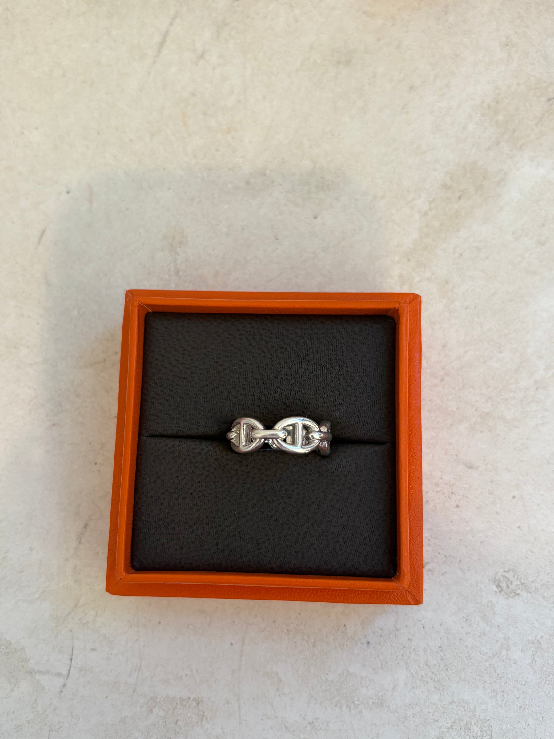 Hermès Chaine d'ancre Enchainee Ring Small Model, 51