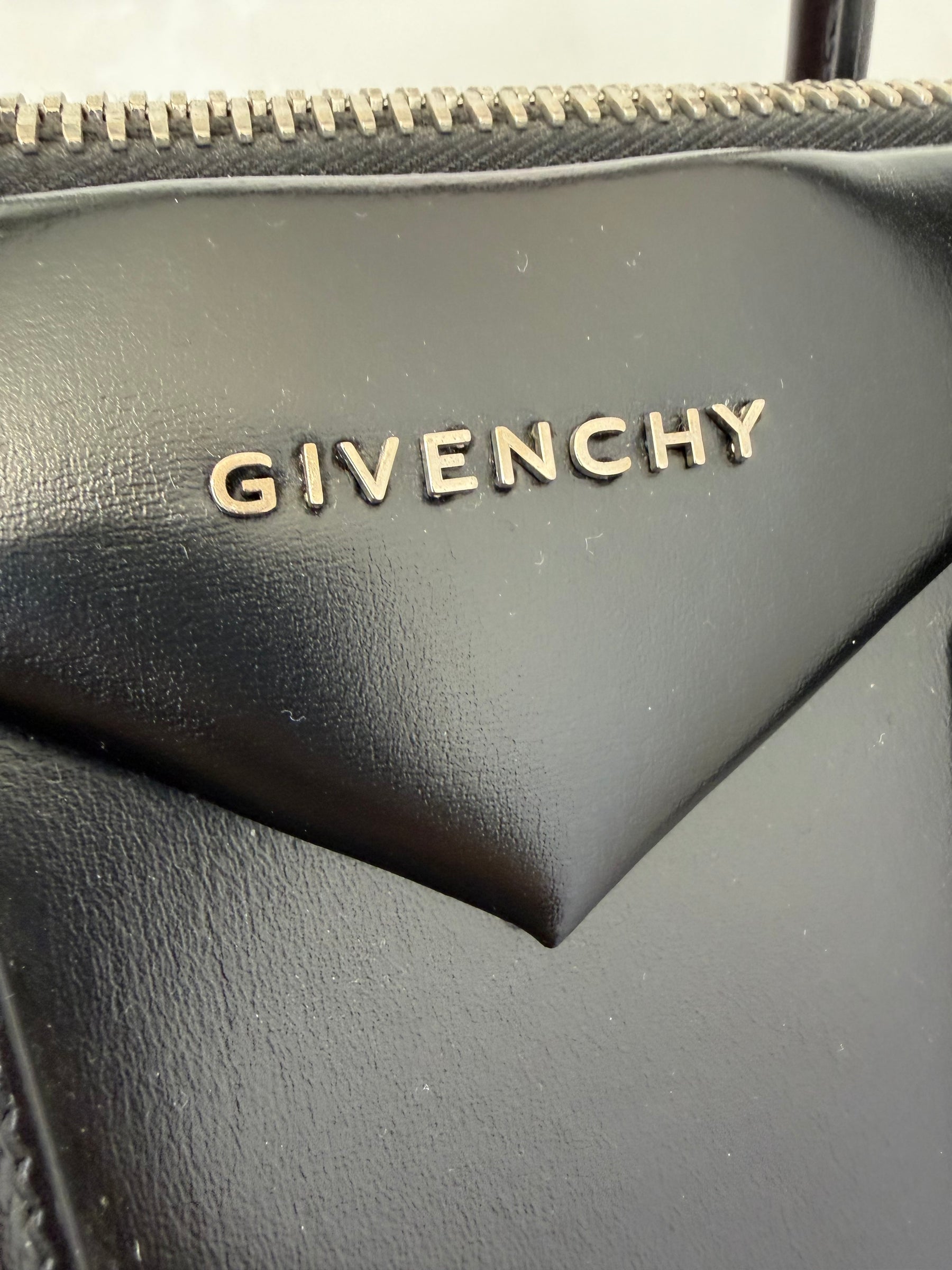 Givenchy Black Leather Large Antigona Bag