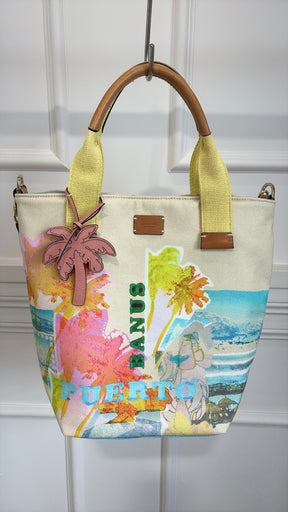 Zimmermann Printed Beach Tote With Shoulder Strap