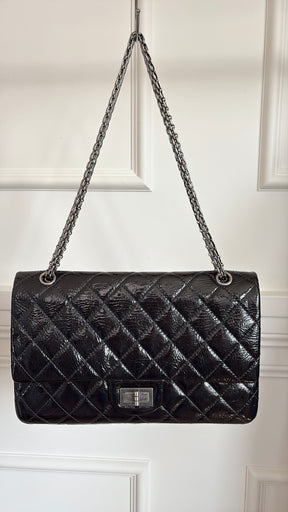 Chanel 2.55 Reissue Patent Leather Handbag Jumbo