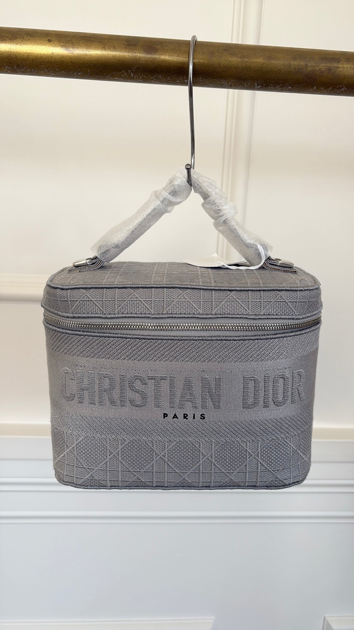 Dior Travel Vanity Case Grey
