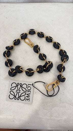 Loewe Donut Chain Strap Acetate And Gold