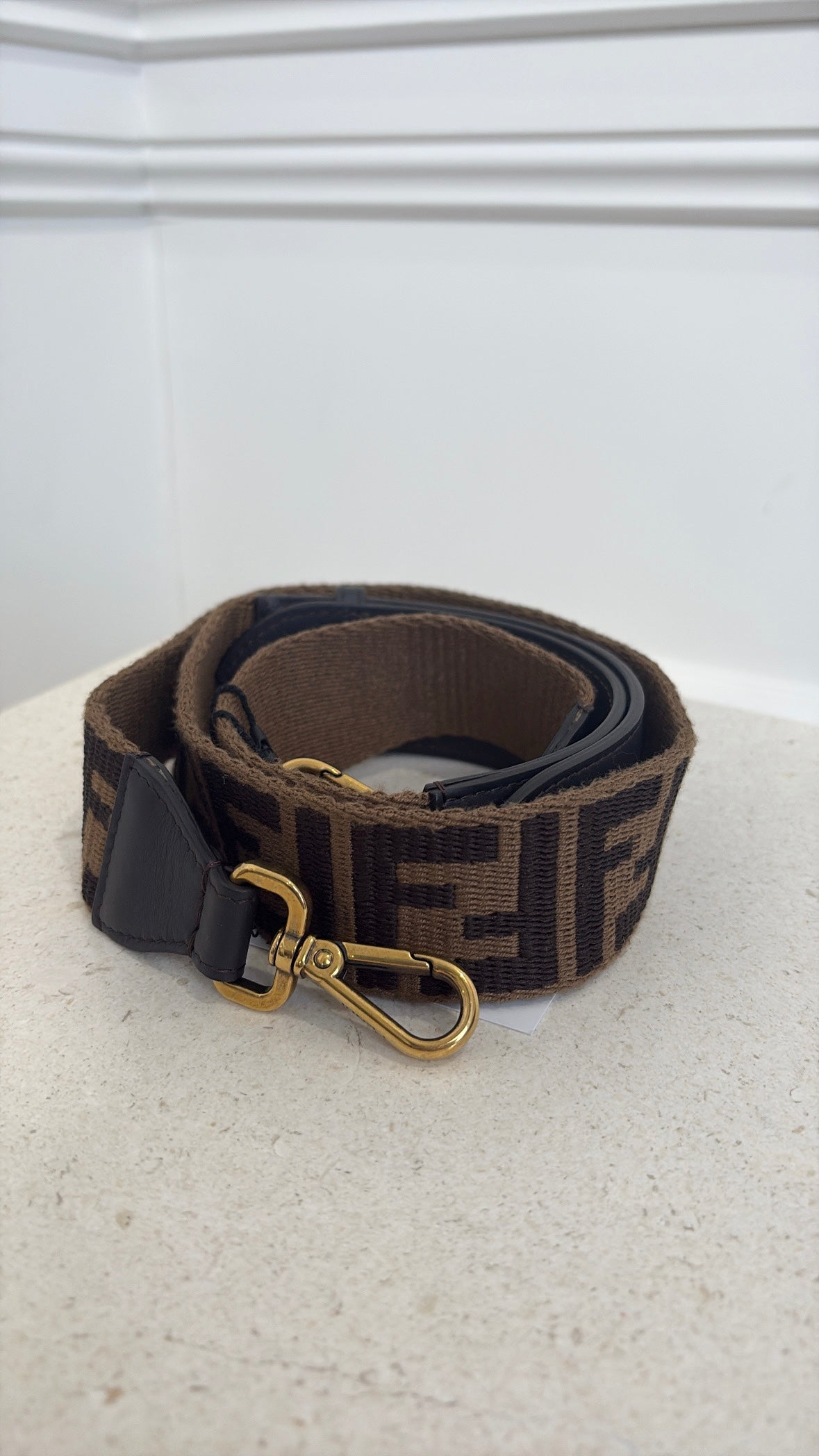 Fendi FF Logo Bag Strap