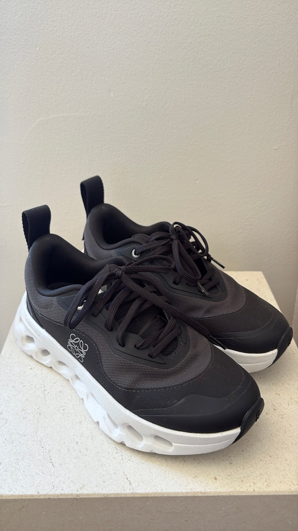 Loewe x ON Black and White Sneakers, 37