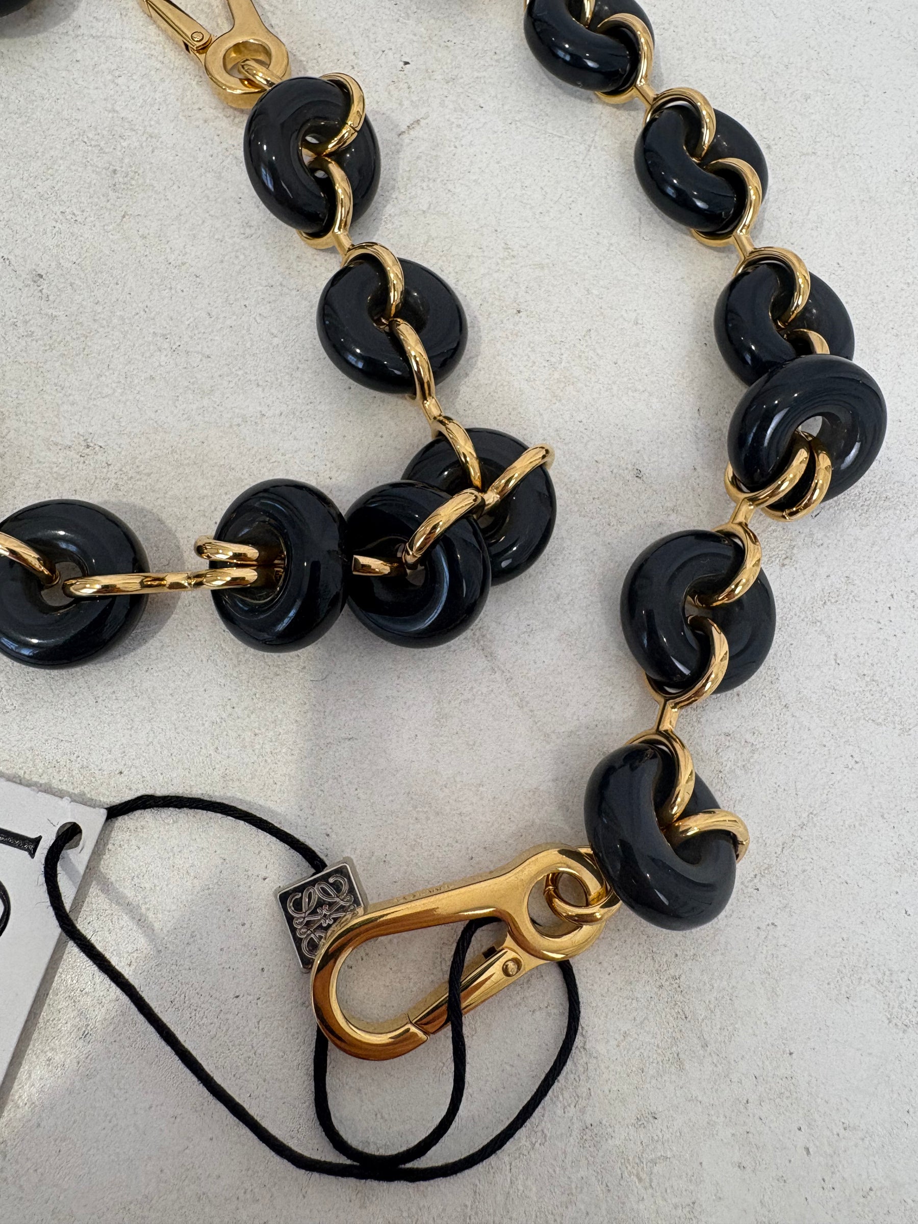 Loewe Donut Chain Strap Acetate And Gold