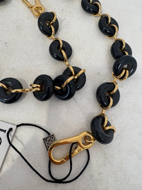 Loewe Donut Chain Strap Acetate And Gold