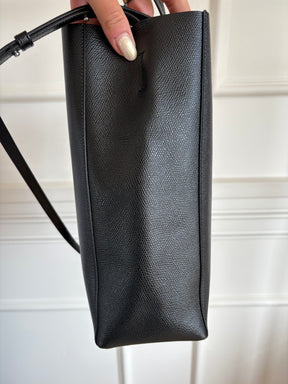 Celine Black Grained Leather Mini Tote Bag