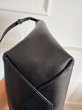 Celine Black Grained Leather Mini Tote Bag