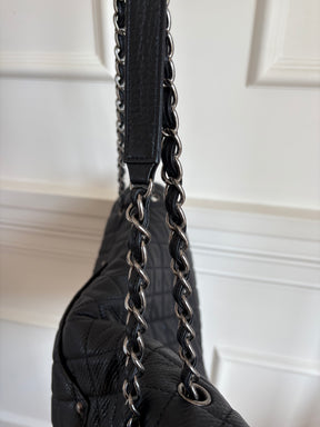 Chanel Black Leather XXL Maxi Flap Bag