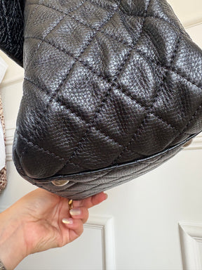 Chanel Black Leather XXL Maxi Flap Bag