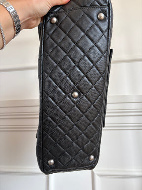 Chanel Black Leather XXL Maxi Flap Bag