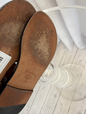 Isabel Marant Khaki Studded Gladiator Sandals, 38