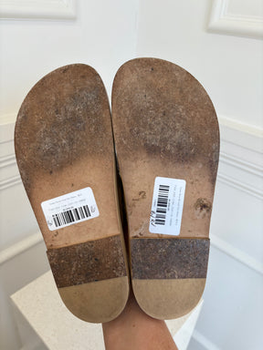 Chanel Beige Backless Dad Sandal, 36.5 C