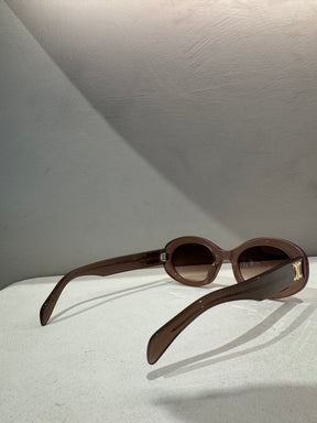 Céline Miky Hazelnut Acetate Triomphe 01 Sunglasses