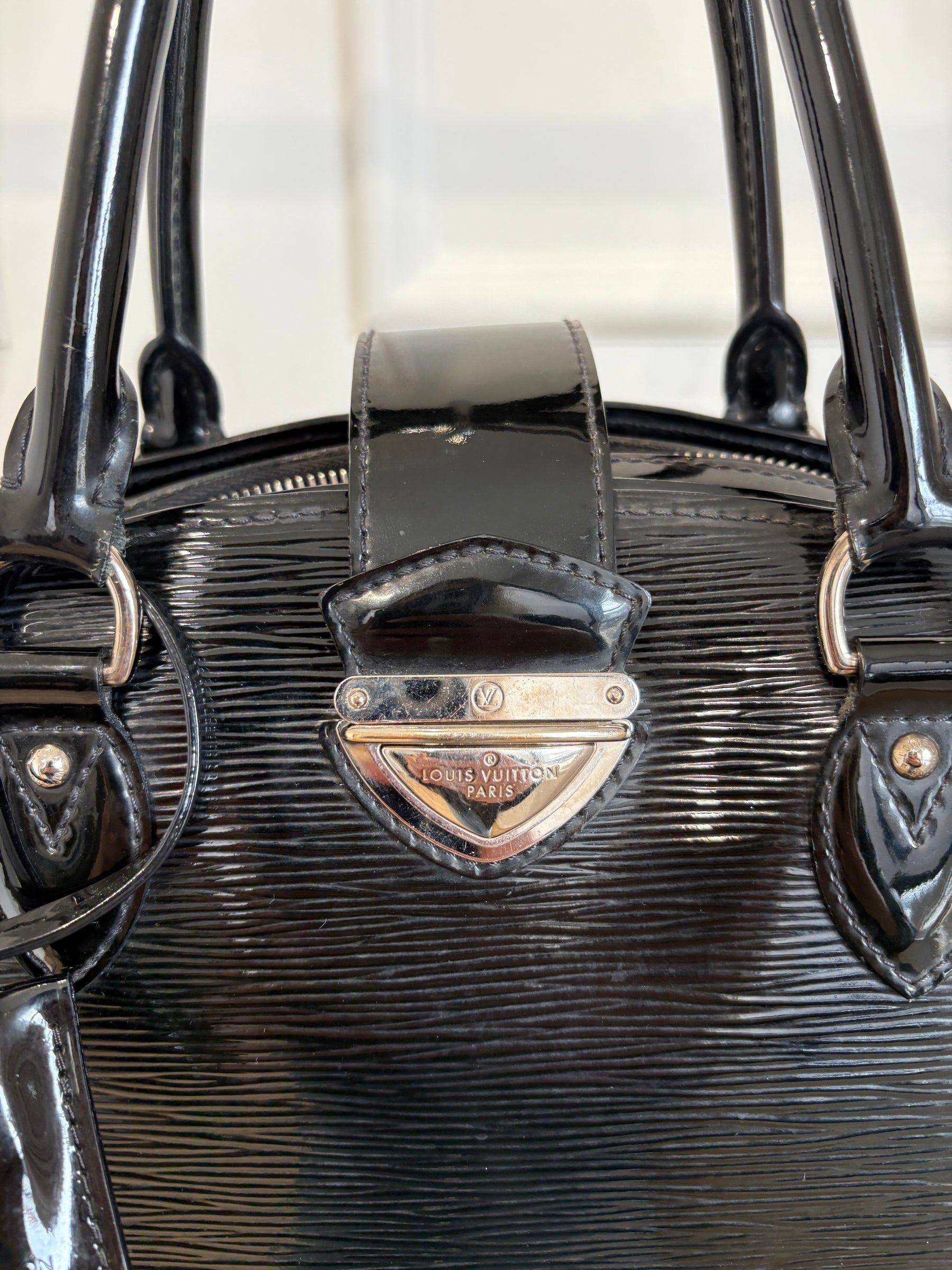 Louis Vuitton Black Electric Epi Leather Pont-Neuf PM Bag