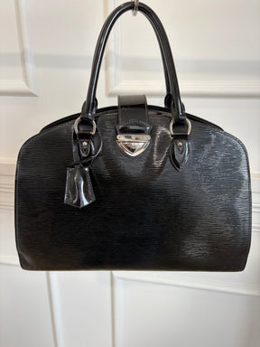 Louis Vuitton Black Electric Epi Leather Pont-Neuf PM Bag