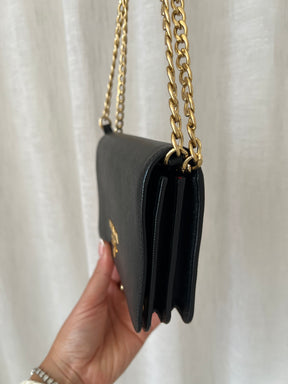 Prada Mini Saffiano WOC Leather Bag