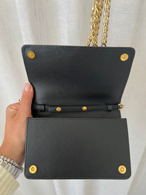 Prada Mini Saffiano WOC Leather Bag
