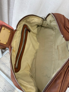 Chloé Tan Leather Paddington Shoulder Bag