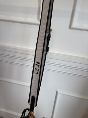 N 21 Leopard Logo Drawstring Pouch Bag