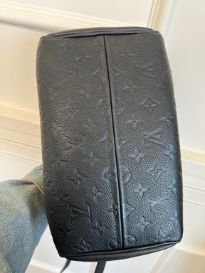 Louis Vuitton Black Empreinte Leather Speedy 25