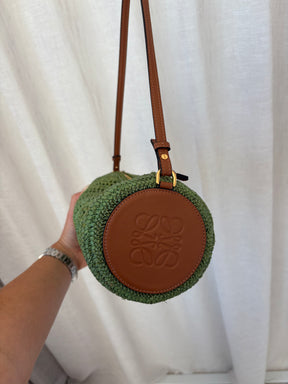 Loewe Bracelet Pouch Green